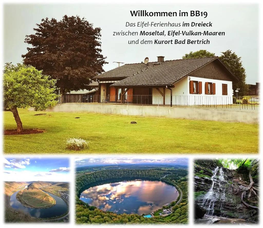 Bb19 Eifel-Ferienhaus Am Moseltal Mit Saunahaus Beuren  Εξωτερικό φωτογραφία